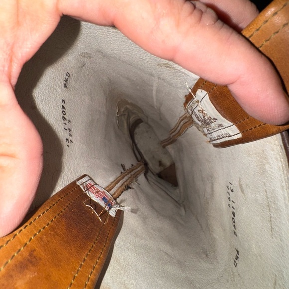 Amazing Condition Olathe Men's Leather Boots - Size 9 1/2 - Picture 3 of 9